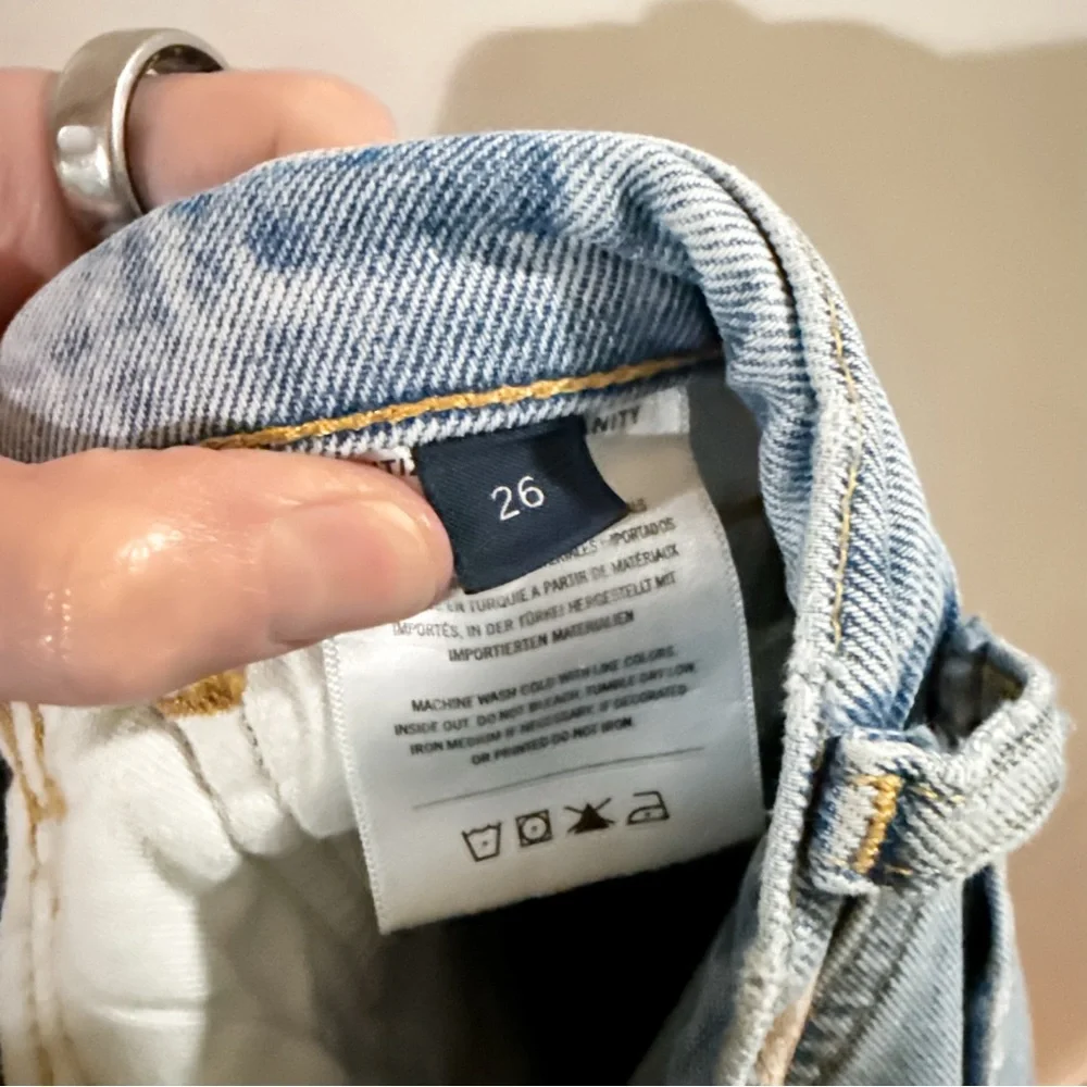 Citizens of Humanity Daphne Crop High Rise Stovepipe Jean Blue Size 26 - Picture 7 of 11